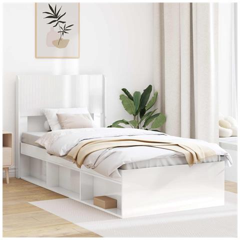Testiera Letto Bianco Lucido PB - Foto 2