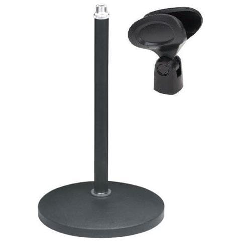 Base Microfonica Supporto D Tavolo + Clip In Regalo Art. L260 - Foto 2