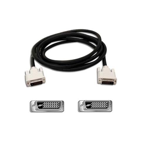 DVI-D / DVI-D, M / M, 1.8m 1.8m DVI-D DVI-D Nero cavo DVI - Foto 1