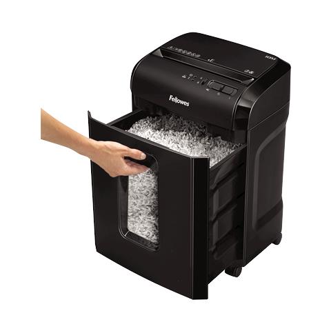 Distruggidocumenti a microframmento Fellowes Powershred 10M, 10 fogli, per casa e ufficio, con blocco di sicurezza - Foto 2
