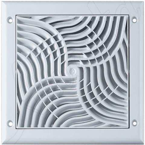 Copertura Griglia Di Ventilazione Della Parete 150x150mm Con Rete Anti Insetti Diametro 100mm - Foto 2