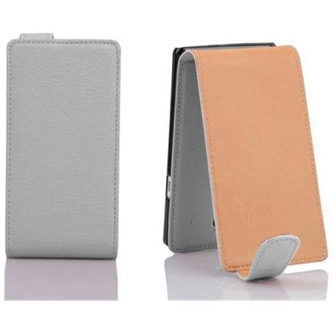 Custodia Compatibile Con Lg L90 In Magnesio Bianco - Coperchio Protettivo In Design Flip Realizzato In Similpelle Testurizzata - Foto 6