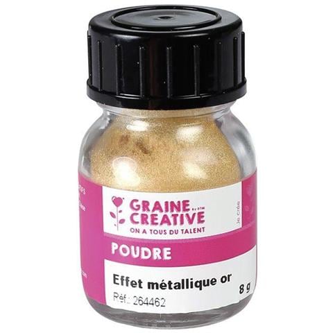 Polvere Effetto Metallizzato Oro Per Argilla Fimo - 8 G - Foto 5