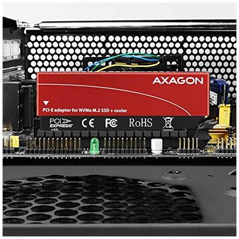 PCEM2-S Scheda Adattatore per SSD M. 2 NVMe con Dissipatore di Calore - Foto 5