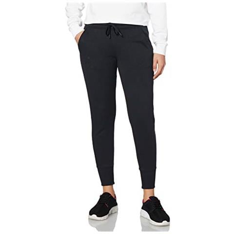 UNDER ARMOUR - Jogger Fleece Rival, Pantaloni Tuta Donna, Nero / Nero /  Silver Metallic (001), Lg - ePRICE