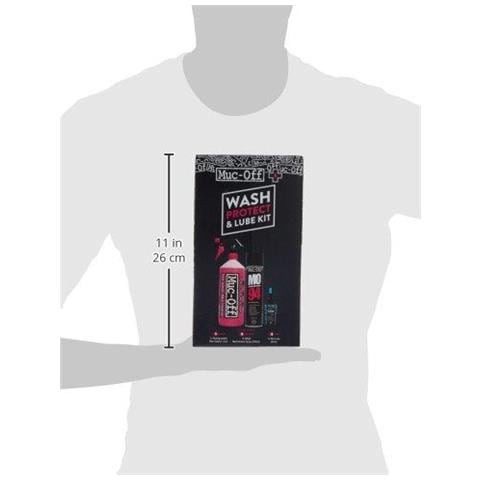 Muc-off Pulire Proteggere E Lube Kit - Essentials Per Pulire Proteggere E Lube Tuo Biciclette - Include Muc-off Bike Cleaner Mo-94 E Bio Wet Chain Lube - Foto 2