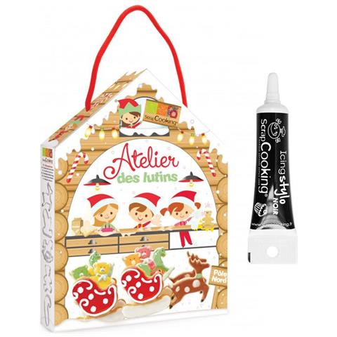 Kit Pasticceria Folletti + Penna Per Glassa Nera - Foto 1