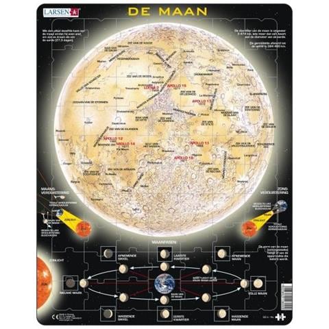 Puzzle Maxithe Moon 70 Pezzi - Foto 1