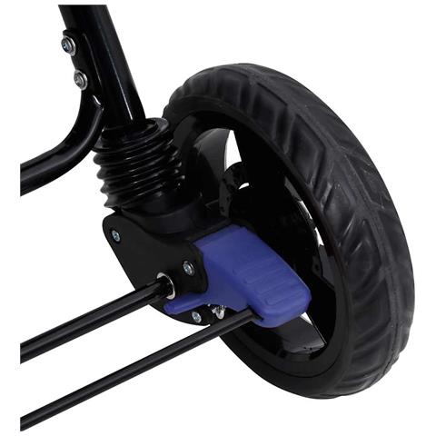 Passeggino Gemellare A Tandem Blu Marino In Acciaio - Foto 2