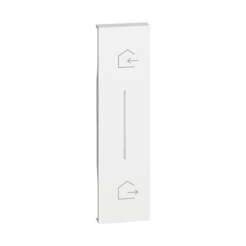 Cover Living Now Simbolo Entra / esci Per Comando Scenario Wireless 1 Modulo - Bianco Kw40 - Foto 1