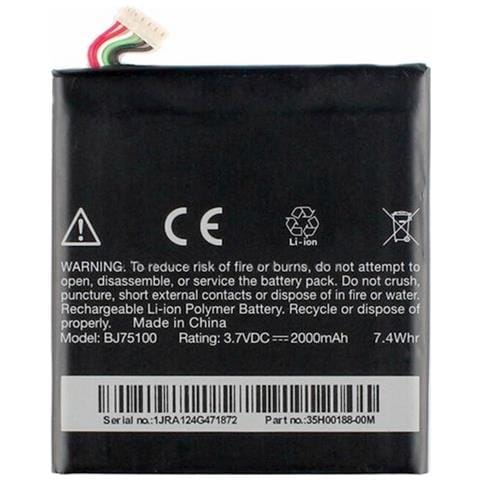Batteria Litio Integrata Originale Bj75100 Bulk Per Evo 4g - Evo 4g Lte - One Xc - Foto 1