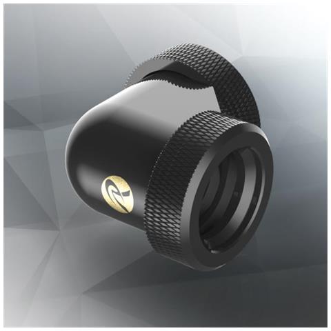 Cofezione 6 pezzi D160906 Raccordi Angolati a 90° con Diametro 16 mm Colore Nero - Foto 2