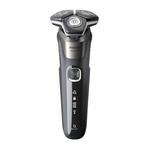 Shaver Series 5000 S5887/50 Rasoio Elettrico Wet & Dry Ricaricabile Colore Grigio - Foto 2