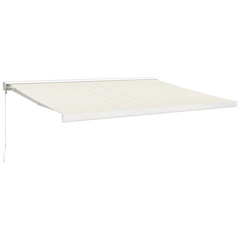 Tenda Da Sole Retrattile Crema 4x3 M In Tessuto E Alluminio - Foto 1