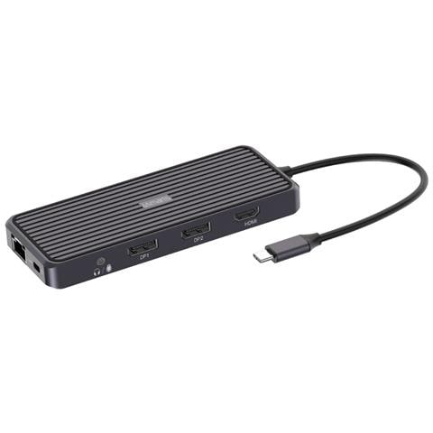 540299 replicatore di porte e docking station per laptop USB 3.2 Gen 1 (3.1 Gen 1) Type-C Grigio - Foto 3