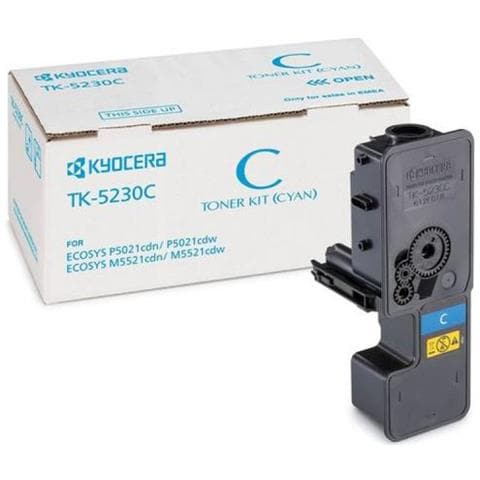 Tk-5230 Cartuccia Toner 1 Pz Originale Ciano (tk-5230c Toner Cartridge 1 - Pc[s] Original Cyan - Warranty: 12m) - Foto 1