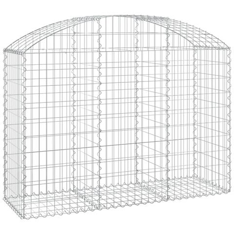 Cesto Gabbione Ad Arco 150x50x100/120 Cm Ferro Zincato - Foto 1