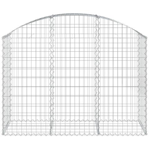 Cesto Gabbione Ad Arco 150x50x100/120 Cm Ferro Zincato - Foto 2