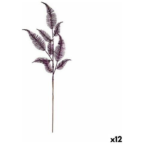 Ramo Viola Plastica 12 X 3 X 75 Cm (12 Unità) - Foto 1