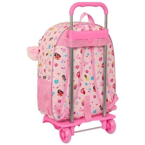 Trolley Per La Scuola Princesses Disney Summer Adventures Rosa 33 X 42 X 14 Cm - Foto 3