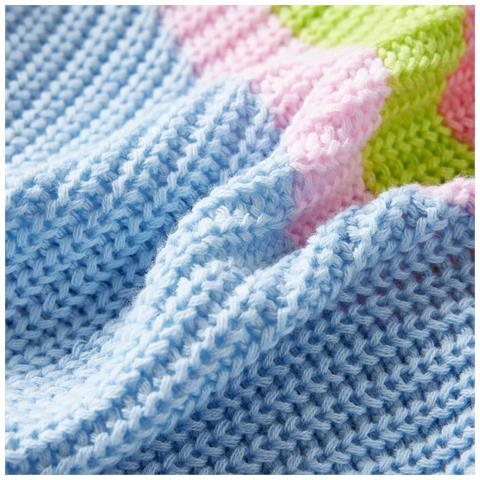 Maglione Per Bambini Lavorato A Maglia Blu 116 - Foto 7