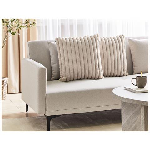 Set Di 2 Cuscini Beige 45 X 45 Cm Rakya - Foto 1