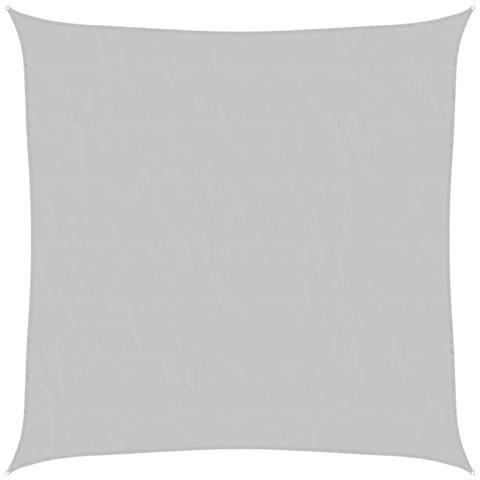 Vela Parasole Grigio Chiaro 2,5x2,5 M 100% Poliestere Oxford - Foto 2