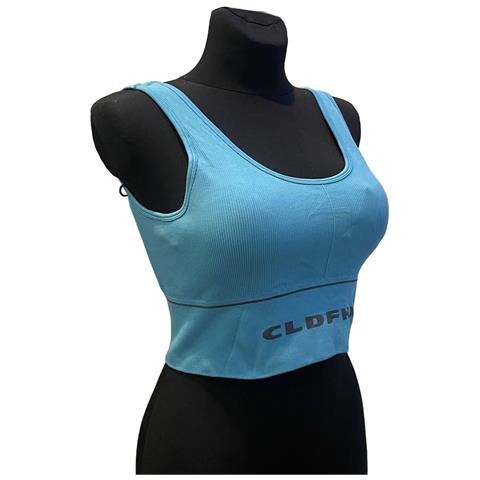 Reggiseno Sportivo Donna Blu Xl - Foto 4