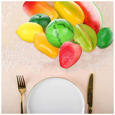 10 Pezzi Mini Frutti Artificiali Realistici - Foto 5