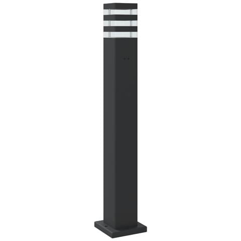 Lampada da Terra per Esterni con Sensore Nera 80cm in Alluminio - Foto 7