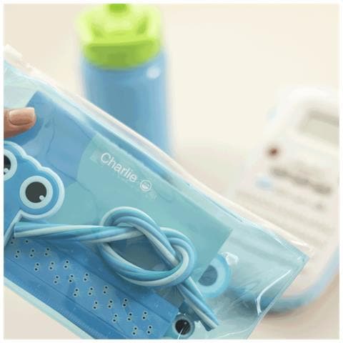 BTAG-135 nastro per etichettatrice Bianco su trasparente - Foto 2