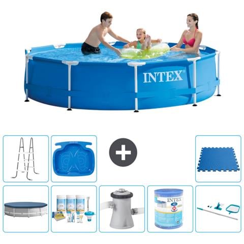 Piscina Fuori Terra - In Giro - 305x76 Cm - Blu - Include Accessori Coordinati A1505 - Foto 1