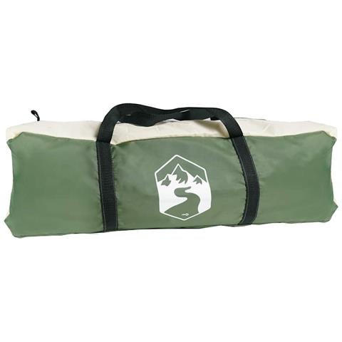 Tenda da Campeggio a Cupola per 4 Persone Verde Impermeabile - Foto 8