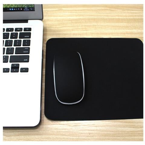 Tappetino Per Mouse In Silicone Antiscivolo Per Uso Domestico E In Ufficio Black - Foto 2