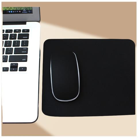 Tappetino Per Mouse In Silicone Antiscivolo Per Uso Domestico E In Ufficio Black - Foto 4