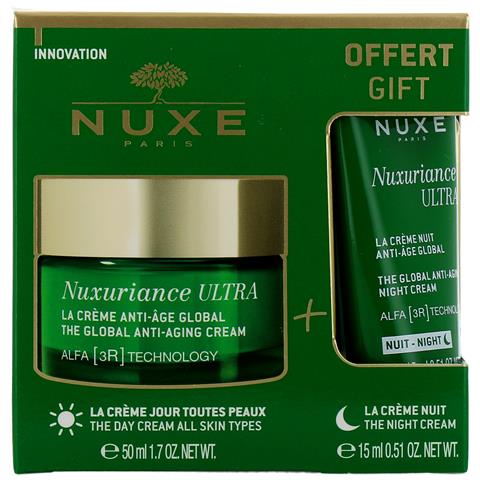 Set : Nuxuriance Ultra, Anti-ageing, Cream, For Face, 50 Ml + Nuxuriance Ultra, Anti-ageing, Night, Cream, For Face, 15 Ml - Foto 1