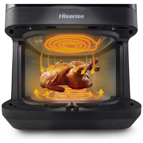 Friggitrice ad Aria Calda HAF2100DCD Potenza 2100 W Capacità 7,7 L Colore Nero - Foto 5