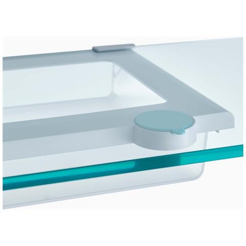 Cassetto Sospeso Fridgestore Per Frigorifero Ideale Per Spazio Aggiuntivo Con Ventose E Maniglia Colore Trasparente - Foto 6