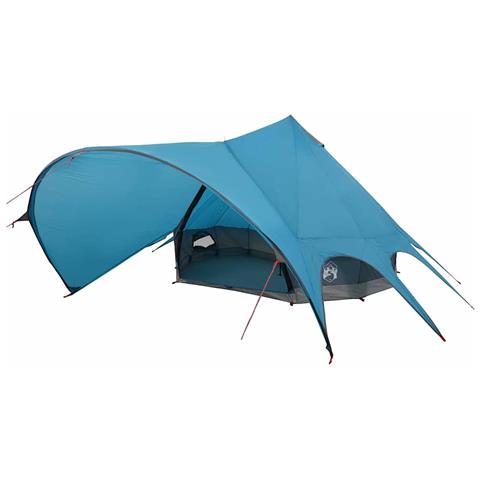 Tenda Teepee con tetto Blu e Grigio 600 x 600 x 347 cm - Foto 1