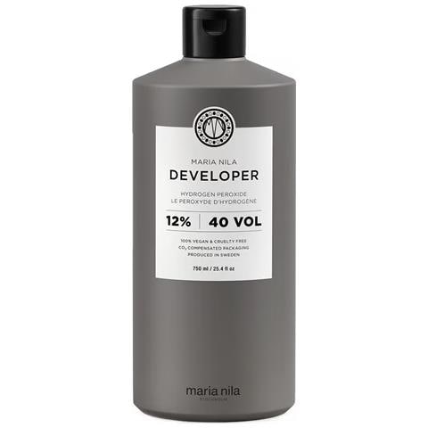 , Developer, Lozione Ossidante Per Capelli, 12%, 40 Vol, 750 Ml - Foto 1