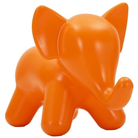 Sgabello Elephant In Plastica Arancione 86x46x56 Cm - Foto 1