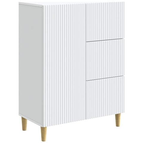 Credenza Bianco 66 x 34,5 x 90 cm Legno ingegnerizzato - Foto 1