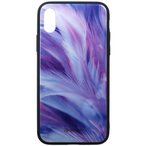 Custodia Per Iphone Xs Con Motivo A Penna - Foto 1