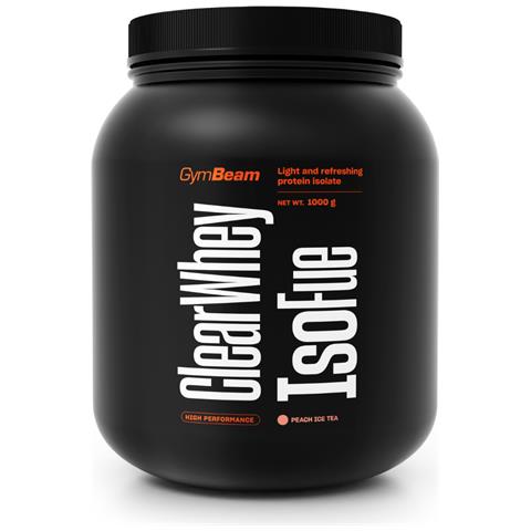 Clear whey IsoFue con filtrazione CFM T? Freddo alla Pesca 1000 g - Foto 1