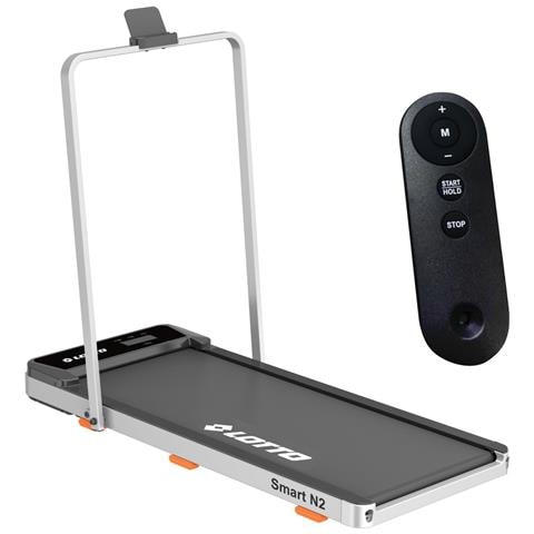 Tapis Roulant Elettrico Smart N2, 2 Cv, 10 Km /h, Inclinazione Manuale 2 Livelli, Superficie 95x40 Cm, Led, Telecomando, 100% Assemblato, Completamente Pieghevole, Portata 100 Kg - Foto 1