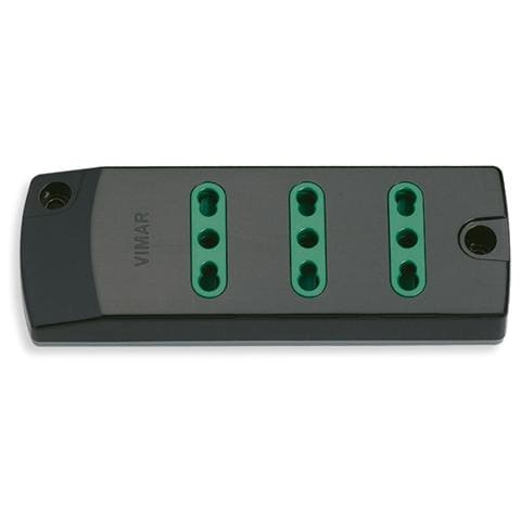 Ciabatta 3 Uscite Bipasso Nero - Foto 1