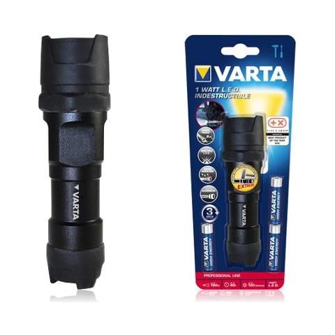 18700101421-mat. Elet. - Astucci Vari -torcia 1watt Led Indestructible 3aaa - Foto 1