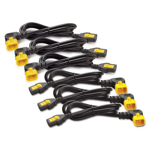 Power Cord Kit (6 Ea) Locking C13 Toc14 (90 Degree) 0.6m . - Foto 1