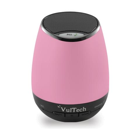 Cassa Bluetooth Usb Micro Sd E Vivavoce V. 3.0 Rosa - Foto 1