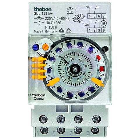 Sul188hw - Sul 188 Hw Interruttore Tempo 3m / din 24h / 7g Cav. 1can 3 - Foto 2